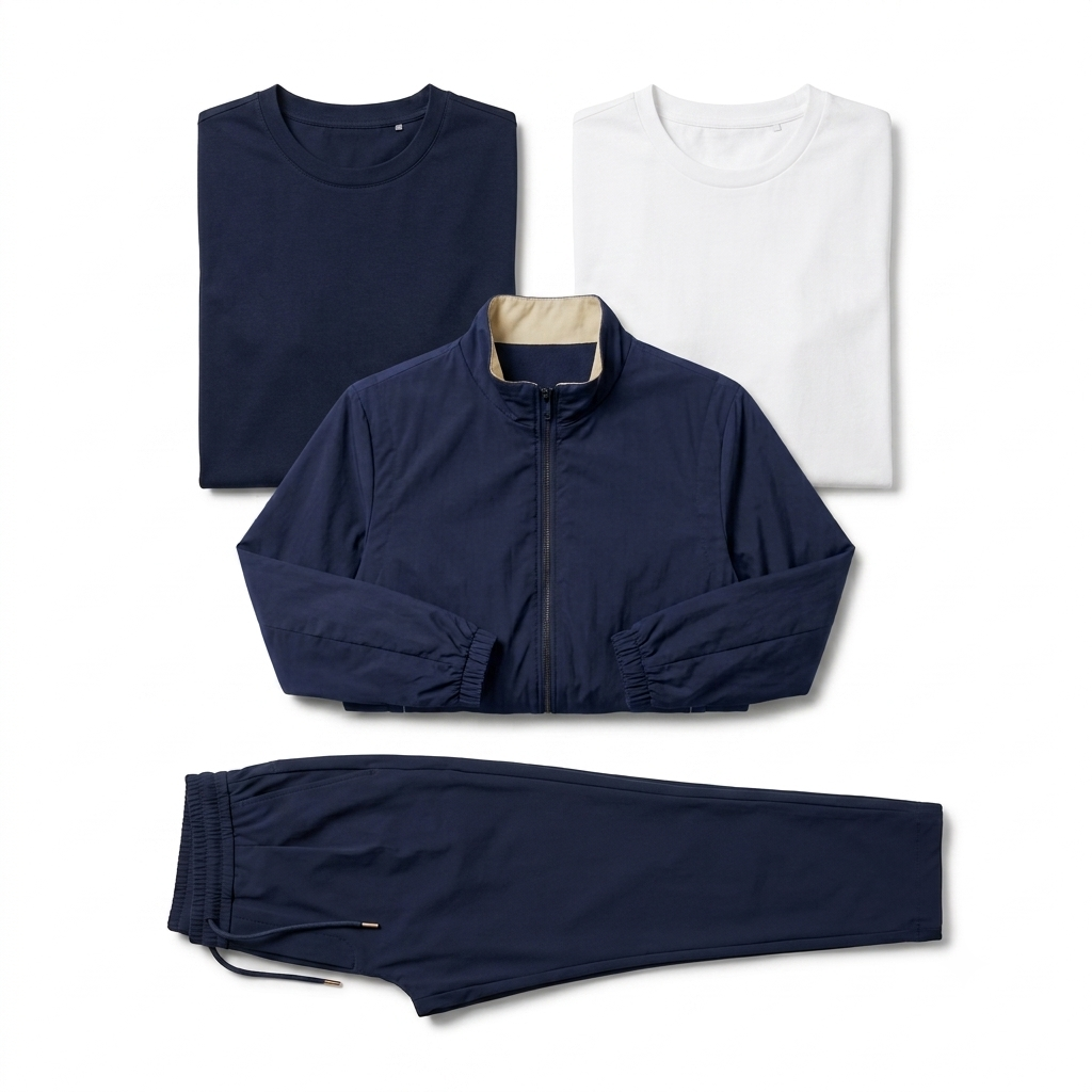 AMANI ONEST // The Signature Jacket Tri-Set