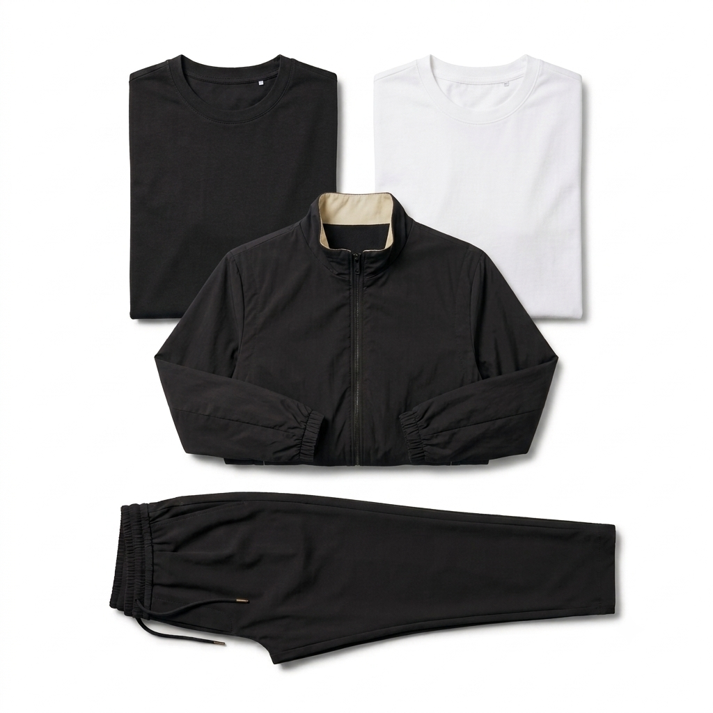 AMANI ONEST // The Signature Jacket Tri-Set